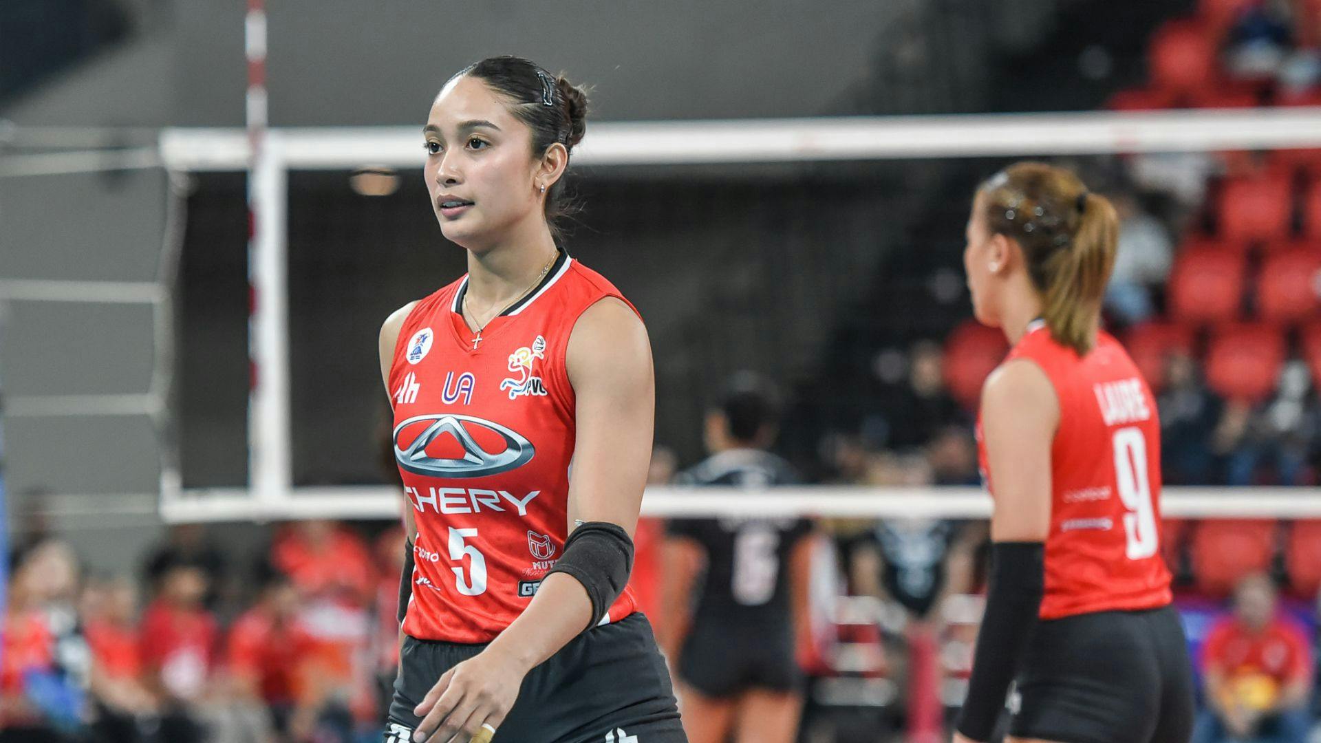 PVL: Chery Tiggo’s Imee Hernandez preaches patience on road to recovery from knee injury